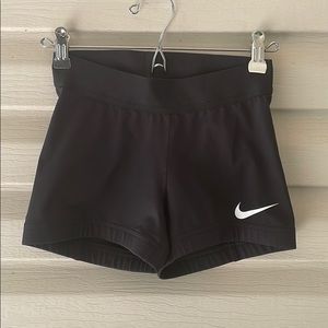 Black Nike spandex shorts